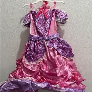 Pink and Purple Girls Princess Costume
